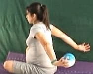 ćwiczenia w ciąży z piłką