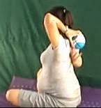 ćwiczenia w ciąży na kręgosłup z piłką