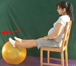 ćwiczenia w ciąży na piłce