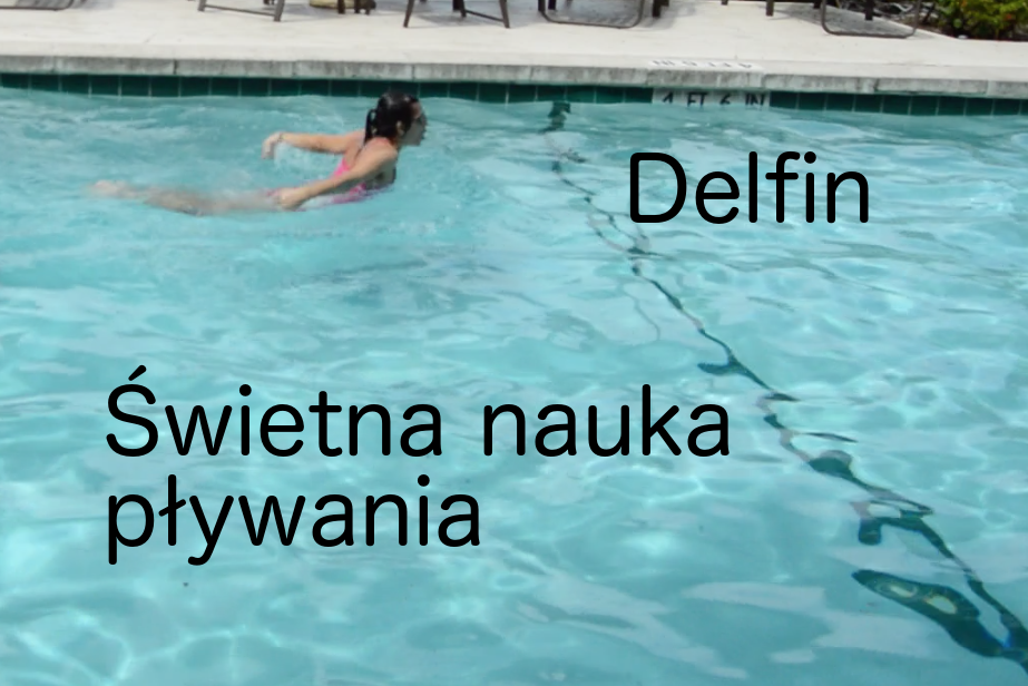 Pływanie delfin (styl motylkowy) – świetna nauka pływania